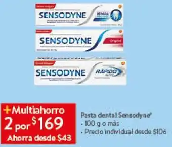 Walmart Pasta dental Sensodyne 2x100g oferta
