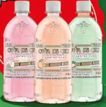 Caña de Oro 3 leches piñón, durazno y pepino enchilado 12-750 ml