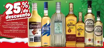 Zorro Rompope Coronado 12-900 ml, Tequila Gran Centenario reposado 12-950 ml y plata 12-700 ml oferta