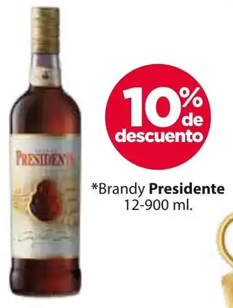 Brandy Presidente 12-900 ml