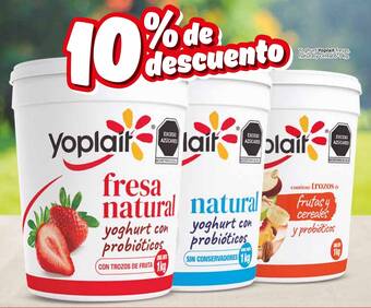 Zorro Yoghurt Yoplait fresas, natural y cereal 6-1 kg oferta