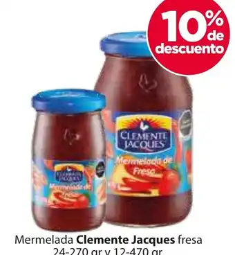 Zorro Mermelada Clemente Jacques fresa 24-270 gr y 12-470 gr oferta