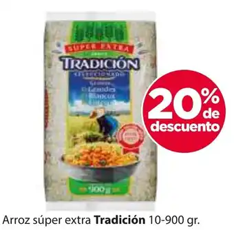 Zorro Arroz súper extra Tradición 10-900 gr oferta
