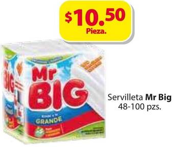 Zorro Servilleta Mr Big 48-100 pzs oferta