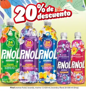 Zorro Pinol aromas frutal, lavanda, marino 12-828 ml, lavanda y floral 20-500 ml oferta