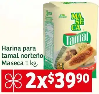 Harina para tamal norteño Maseca 1 kg