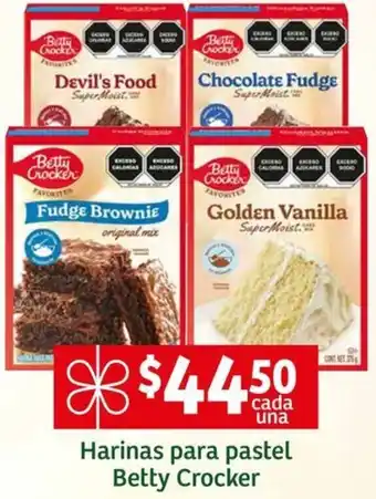 Soriana Mercado Harinas para pastel Betty Crocker oferta
