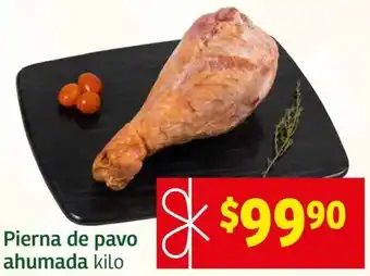 Soriana Mercado Pierna de pavo ahumada oferta