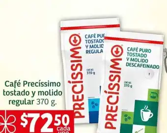 Soriana Mercado Café Precíssimo tostado y molido regular 370g oferta