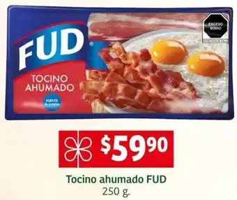 Soriana Mercado Tocino ahumado FUD 250g oferta