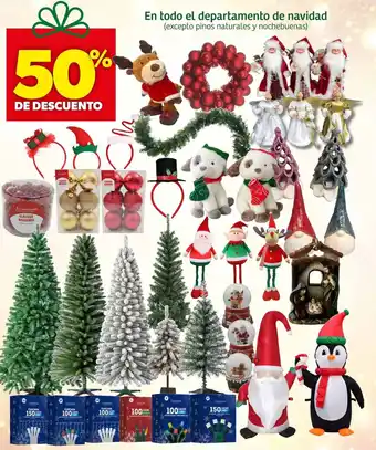 En todo el departamento de navidad