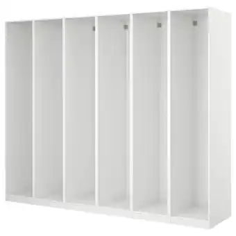 IKEA Pax 6 estructuras de clóset, blanco, 300x35x201 cm oferta