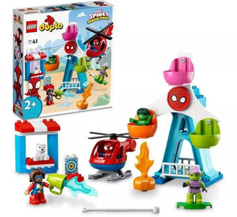 Mercado Libre Kit lego duplo spider-man y amigos aventura de feria 10963 cantidad de piezas 41 oferta