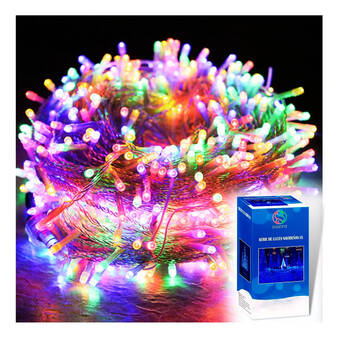 Mercado Libre Serie navideña 200 focos led multicolor/frio/cálido - 10m color de las luces multicolor oferta
