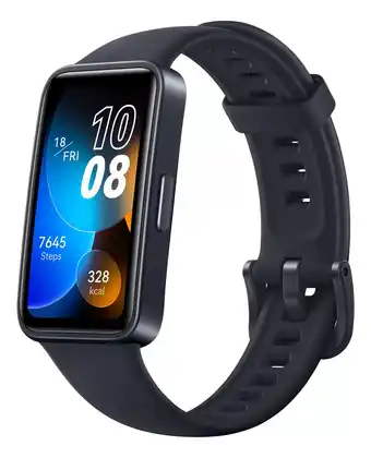 Smartwatch huawei band 8 1.47'' batería hasta 14 días negro diseño de la correa silicon
