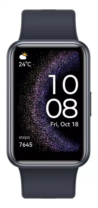 Mercado Libre Smartwatch huawei watch fit special edition gps 1.64'' negro diseño de la correa correa de silicon oferta