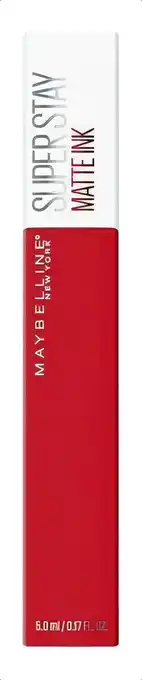 Mercado Libre Labial líquido maybelline super stay matte ink - 5ml acabado mate color shot caller oferta
