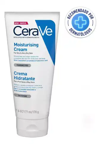 Crema hidratante corporal cerave 177ml