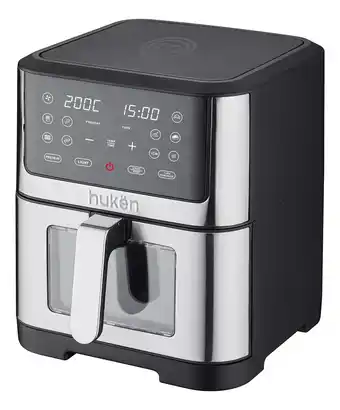 Mercado Libre Freidora de aire huken masterchef mk-af-8wt de 8l color plateado 120v oferta