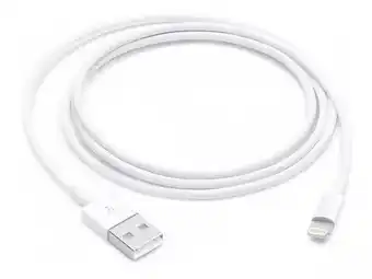 Mercado Libre Cable de datos apple lightning a usb 2.0 blanco 1 metro oferta