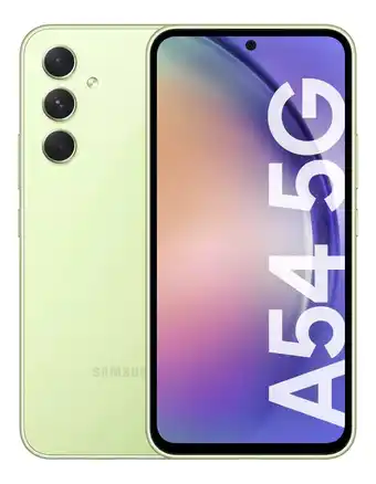 Samsung galaxy a54 5g 5g 128 gb awesome lime 8 gb ram