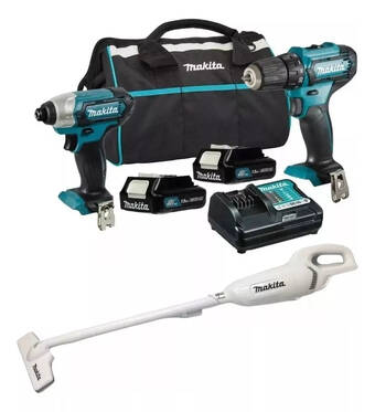 Mercado Libre Atornillador + rotomartillo 2 bat clx228 makita oferta