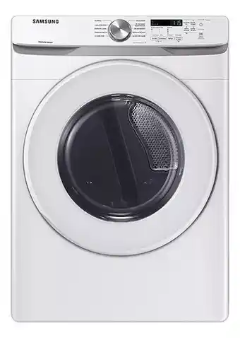 Mercado Libre Secadora 24 kg carga frontal dvg24t6000w/ax samsung color blanco oferta