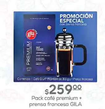 Fresko Pack café premium + prensa francesa GILA oferta