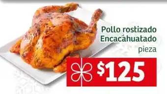 Soriana Express Pollo rostizado Encacahuatado, pieza oferta
