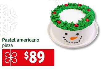Soriana Express Pastel americano, pieza oferta