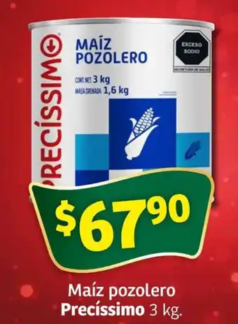 Soriana Express Maíz pozolero Precíssimo 3 kg. oferta