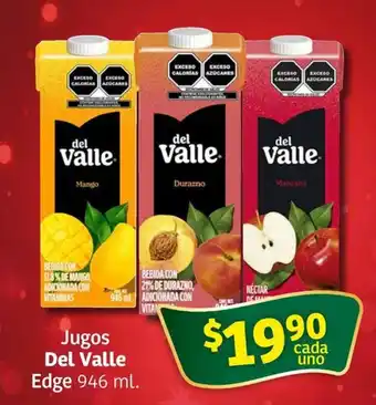 Jugos Del Valle Edge 946 ml.