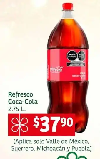 Soriana Express Refresco Coca-Cola 2.75 L. oferta