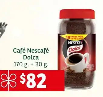 Soriana Express Café Nescafé Dolca 170 g. + 30 g. oferta