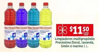 Soriana Express Limpiadores multipropósito Precíssimo floral, lavanda, Limón o marino 1 L. oferta