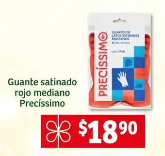 Soriana Express Guante satinado rojo mediano Precíssimo oferta
