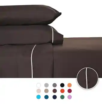 Mercado Libre Sábanas individual 2800 hilos suave premium lisa soft nature oferta