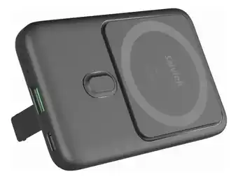 Mercado Libre Power bank inalámbrico magnético 10000mah saiviek s1032 cargador 5.0a 22.5w carga super rápida,bateria portatil pila de usb-c oferta