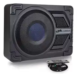 Mercado Libre Bocina tipo subwoofer steelpro axel-1000us para carros, pickups & suv color negro de 2ω 10 x 10 x 10 x 1 unidad oferta
