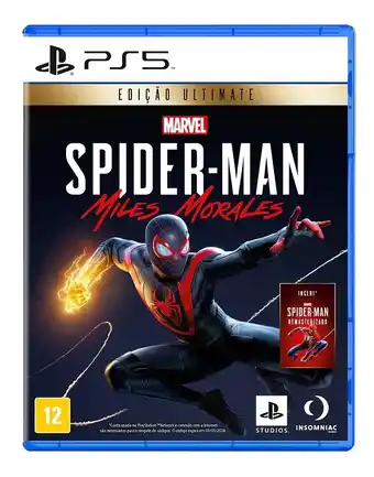 Mercado Libre Video juego ps5 marvel's spider-man: miles morales físico oferta
