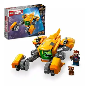 Mercado Libre Kit lego marvel nave de baby rocket 76254 330 piezas 3 oferta