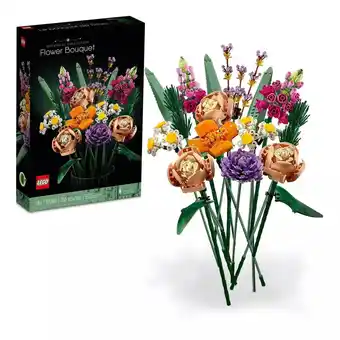 Mercado Libre Kit de construcción lego icons ramo de flores 10280 756 pzas oferta