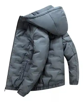 Mercado Libre Chamarra cazadoras termica con gorra invierno ligera hombre oferta