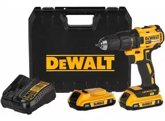 Mercado Libre Taladro atornillador inalámbrico de 13mm dewalt dcd7771d2 20v + 2 baterías de 2ah + accesorios con estuche de plástico oferta
