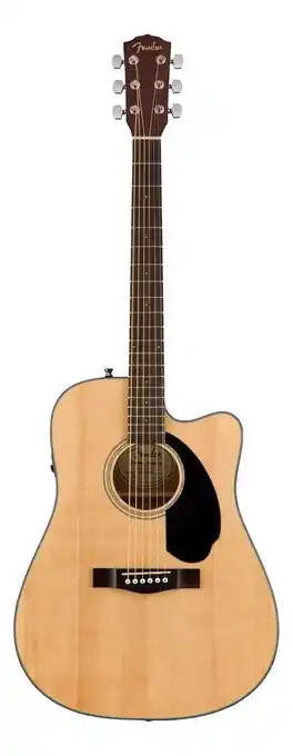 Mercado Libre Guitarra electroacústica fender classic design cd-60sce para diestros natural brillante oferta