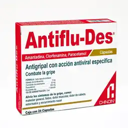 Farmacias YZA Antiflu-des 24 caps oferta