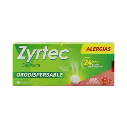 Farmacias YZA Zyrtec orodispersables 10mg 10 tabs oferta
