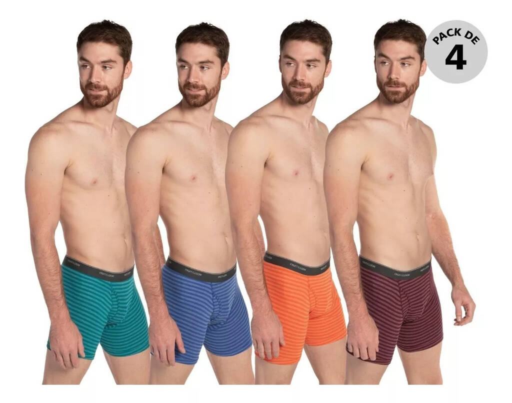 Pack 4 boxer fruit of the loom tiro bajo hombre oferta en Mercado