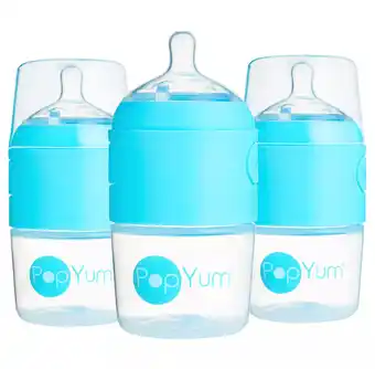 Mercado Libre Popyum biberón anticólico para mezclar fórmula 5oz/150ml 3pz azul oferta