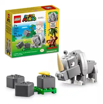 Mercado Libre Kit lego super mario expansión rambi el rinoceronte 71420 3+ cantidad de piezas 106 oferta